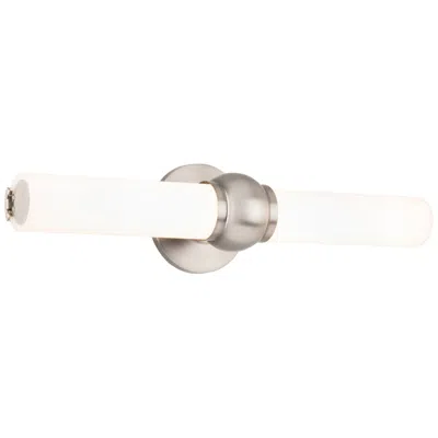 Dweled Juliet 20" Wide Brushed Nickel 2-light Led Bath Light