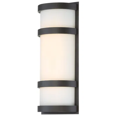 Dweled Latitude 14" High Bronze Led Outdoor Wall Light