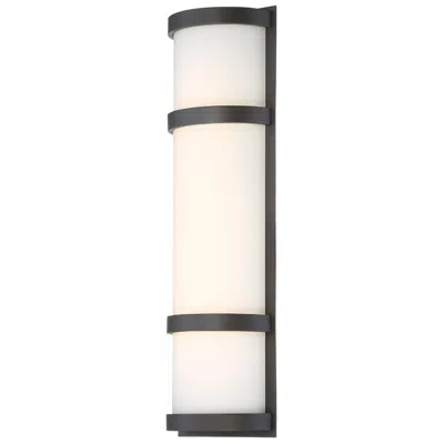 Dweled Latitude 20" High Bronze Led Outdoor Wall Light