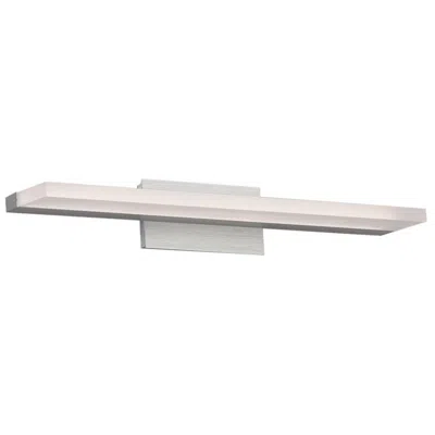 Dweled Level 19" Wide Brushed Aluminum Led Bath Light