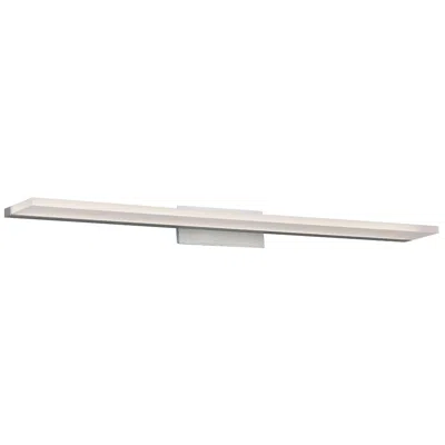 Dweled Level 37" Wide Brushed Aluminum Led Bath Light