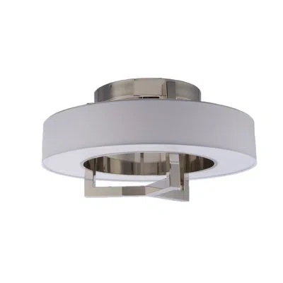 Dweled Madison 1-light 16" Flush Mount In Brushed Nickel