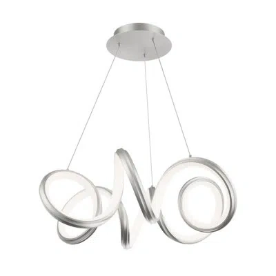 Dweled Mamba Led Pendant 3000k In Brushed Nickel