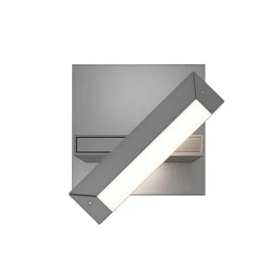 Dweled Mantel Led 4-cct Reading Light In Brushed Nickel