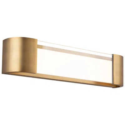 Dweled Melrose 22" Wide Aged Brass Ada Led Bath Light