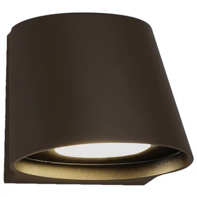 Dweled Mod 5 1/4" High Bronze Led Outdoor Wall Light