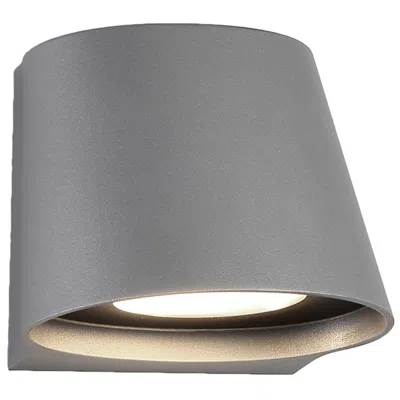 Dweled Mod 5 1/4" High Graphite Led Outdoor Wall Light