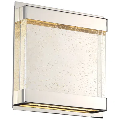 Dweled Mythical 12" High Polished Nickel Led Wall Sconce