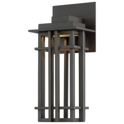 Dweled Nest 12" High Bronze Led Outdoor Wall Light