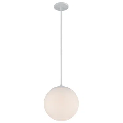 Dweled Niveous 10" Wide White Led Mini Pendant