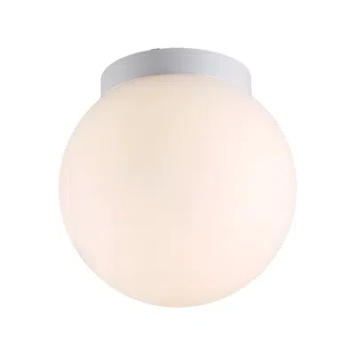 Dweled Niveous 9" Wide White 3500k Led Outdoor Ceiling Light