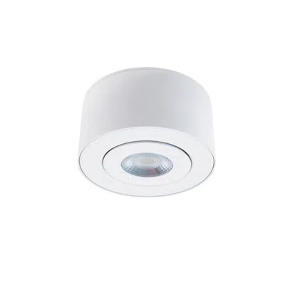 Dweled Peek 5" Wide White 4000k Led Outdoor Ceiling Light
