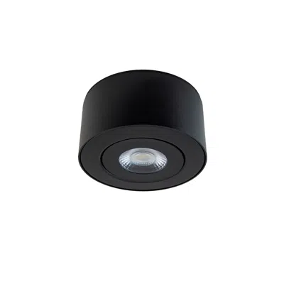 Dweled Peek5" Wide Black 4000k Led Outdoor Ceiling Light