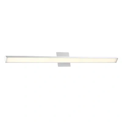 Dweled Revel Bathroom Sconce, 3000k Color Temperature In Brushed Aluminum