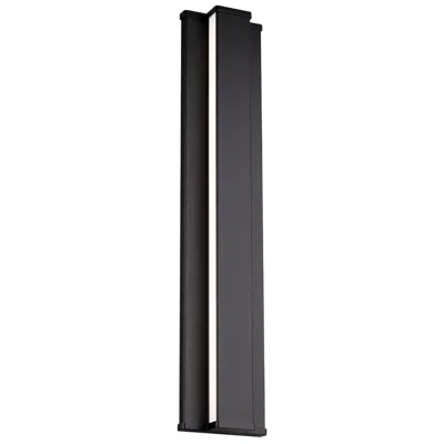 Dweled Revels 24" High Black Led Linear Outdoor Wall Light