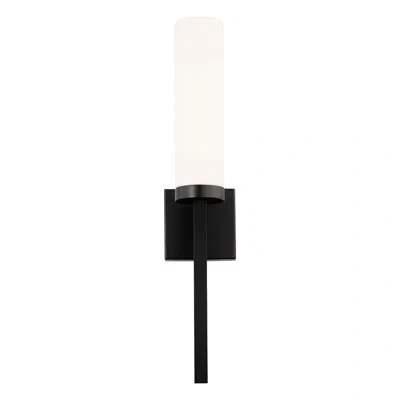 Dweled Saltaire Aluminum Led Armed Sconce In Frosted