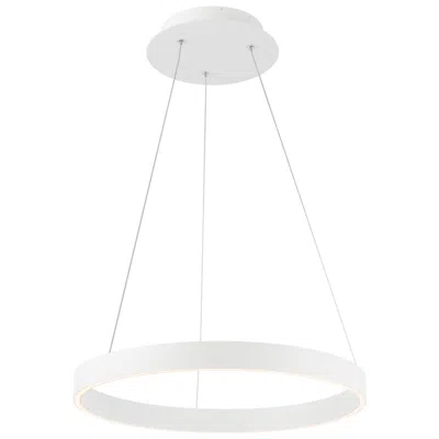 Dweled Sirius 18 1/4" Wide White Led Pendant Light