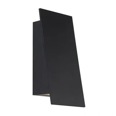 Dweled Slant Led Outdoor Sconce In Black