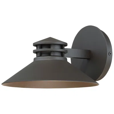 Dweled Sodor 5" High Bronze Led Outdoor Wall Light
