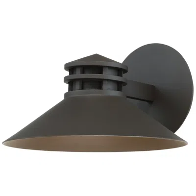 Dweled Sodor 7" High Bronze Led Outdoor Wall Light
