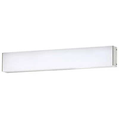 Dweled Strip 18" Wide Brushed Aluminum 3500k Led Bath Light