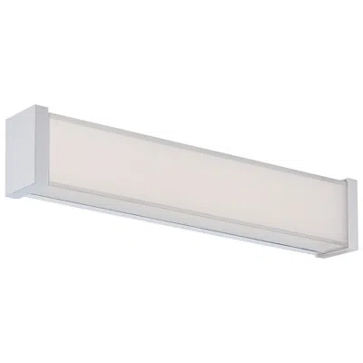 Dweled Svelte 3.13"h X 16.5"w 1-light Linear Bath Bar In Chrome