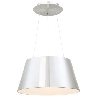 Dweled Vida 18" Wide Brushed Aluminum Led Pendant Light