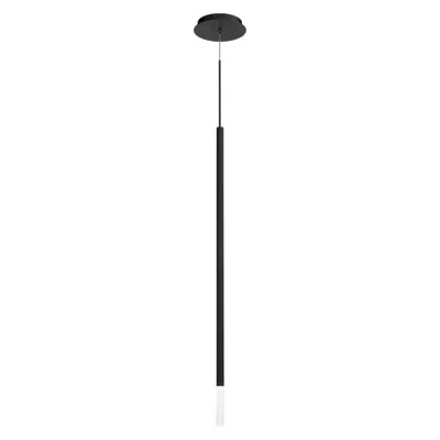 Dweled Viggo Dimmable 1 - Light Led Black Pendant