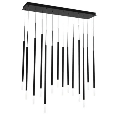 Dweled Viggo Linear 14 - Light Black Led Pendant