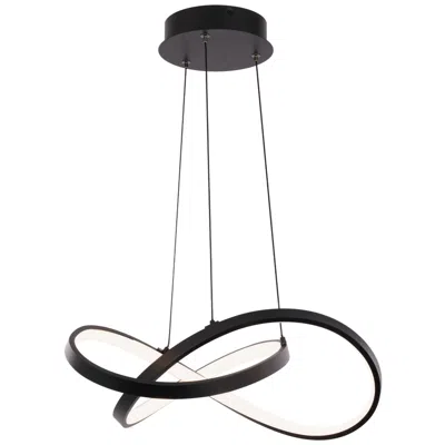 Dweled Vornado 20" Wide Black Led Pendant Light