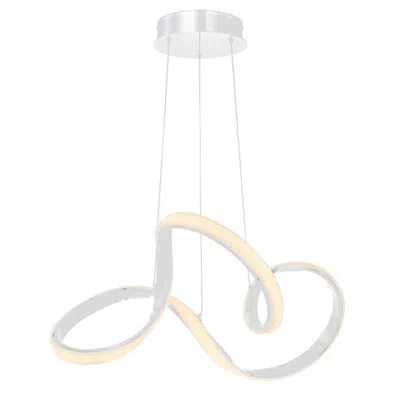 Dweled Vornado 23" Wide White Led Pendant Light