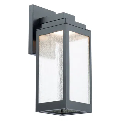 Dweled Wac  Amherst 14" High Black Led Outdoor Wall Light
