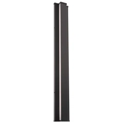 Dweled Wac  Revels 36" High Black Led Outdoor Wall Light