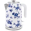 Dwell Studio Floral Kettle In Blue