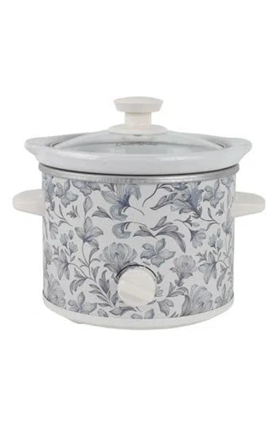 Dwell Studio Print Slow Cooker In Blue