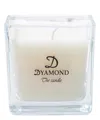Dyamond Candle Lavanda Di Provenza Scented Candle 170 G In White