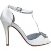 Dyeables Everly Womens Satin T-strp Dress Pumps In Multi