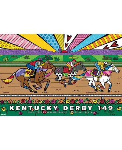 Dyehard Supply Kentucky Derby 149 24'' X 36'' Art Of Derby Special Edition Poster In No Color