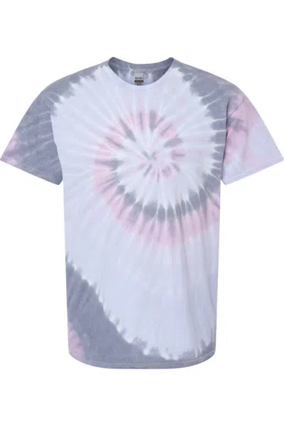 Dyenomite Multi-color Spiral Tie-dyed T-shirt