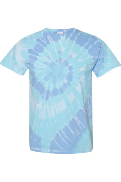 Dyenomite Multi-color Spiral Tie-dyed T-shirt
