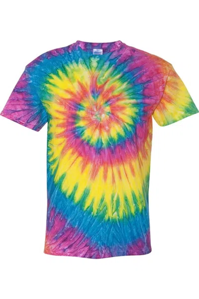 Dyenomite Ripple Pigment Dyed T-shirt In Multi