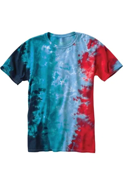 Dyenomite Slushie Crinkle Tie-dyed T-shirt In Multi