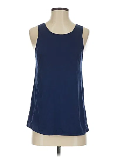 Pre-owned Dyi Define Your Inspiration Sleeveless Top Blue Halter Neckline Tops