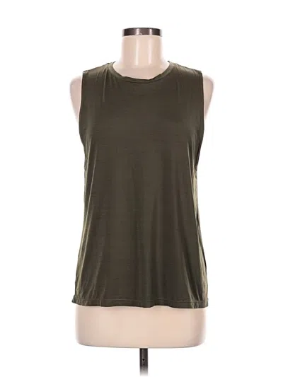 Pre-owned Dyi Define Your Inspiration Sleeveless Top Green Halter Neckline Tops