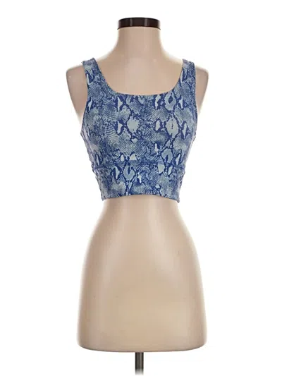 Pre-owned Dyi Define Your Inspiration Sports Bra In Blue