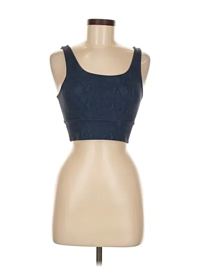 Pre-owned Dyi Define Your Inspiration Tank Top Blue Strapless Neckline Tops