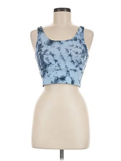Pre-owned Dyi Define Your Inspiration Tank Top Blue Strapless Neckline Tops