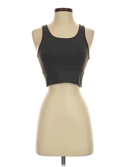 Pre-owned Dyi Define Your Inspiration Tank Top Brown Strapless Neckline Tops