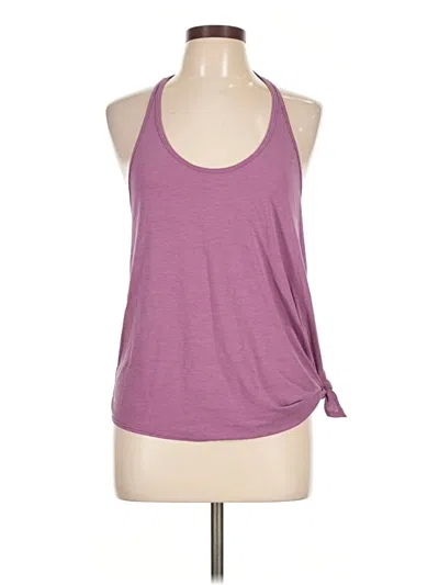 Pre-owned Dyi Define Your Inspiration Tank Top Purple Halter Neckline Tops