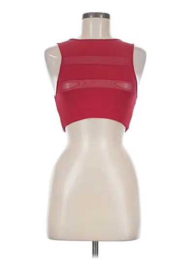 Pre-owned Dyi Define Your Inspiration Tank Top Red Strapless Neckline Tops